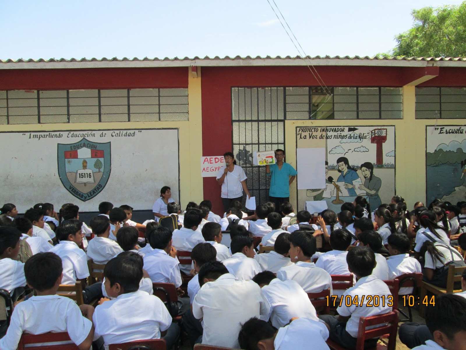 escolares dengue