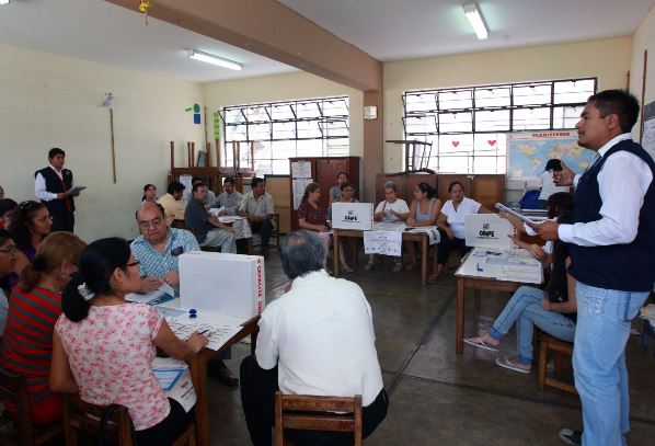 capacitacion onpe