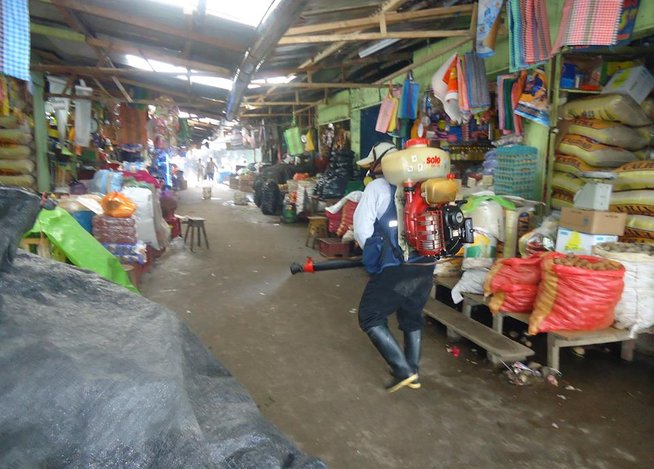 fumigar mercado