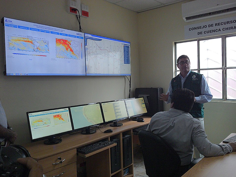 sala monitoreo hidrico