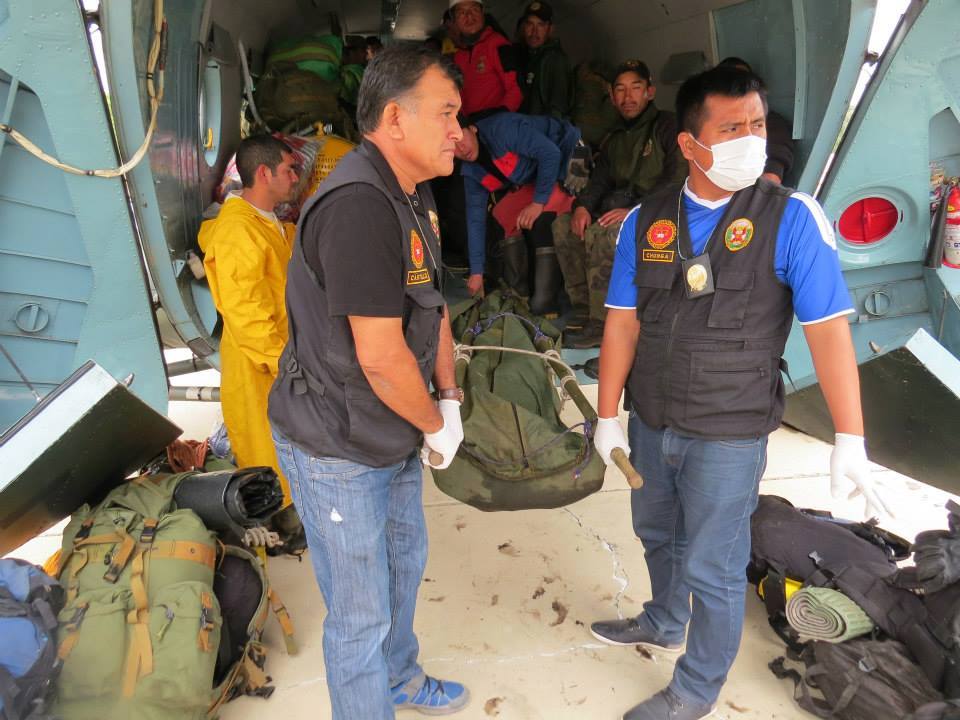 cuerpos rescate