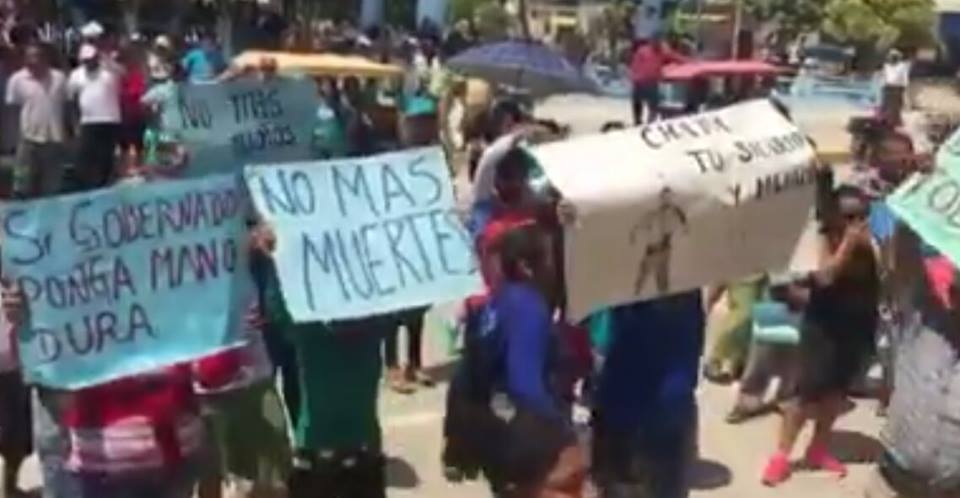 las lomas protesta