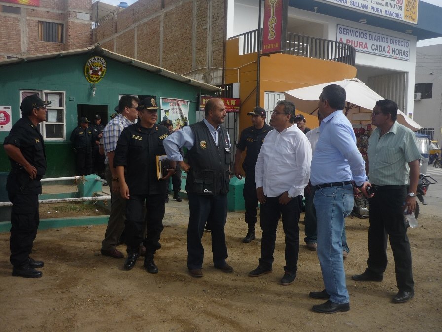 visita de ministro interior Los Órganos