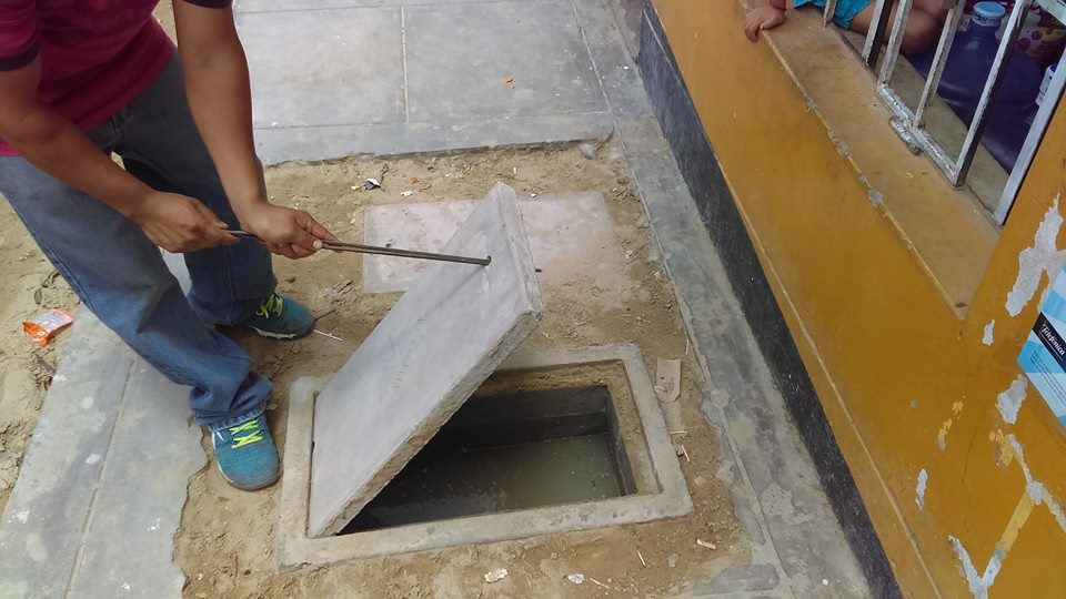 obra de alcantarillado Las Mercdes