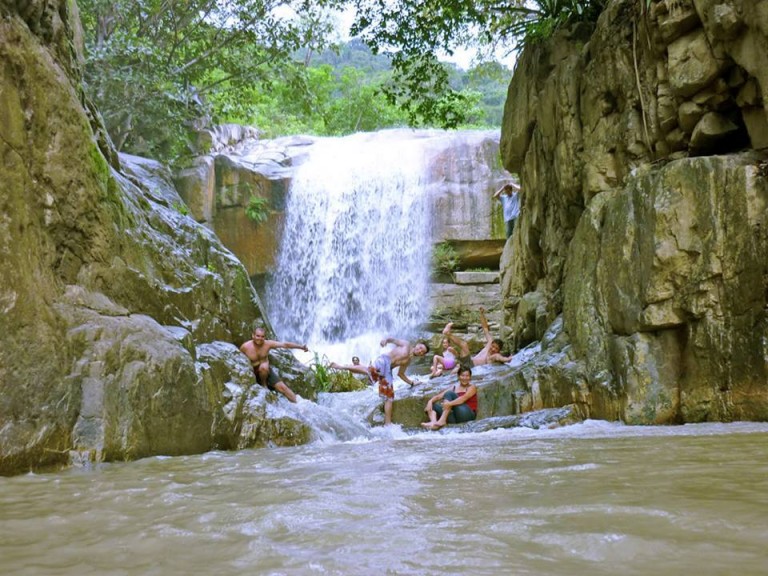 Cataratas de Caracucho bei Morropón in der Region Piura
