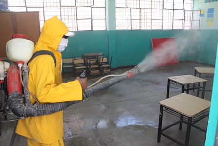 colegios fumigados