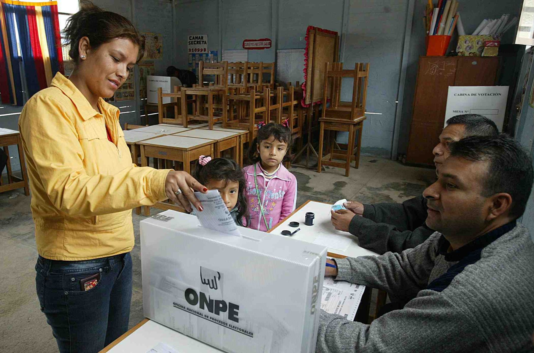 mujer voto