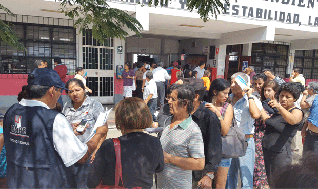 elecciones desorden