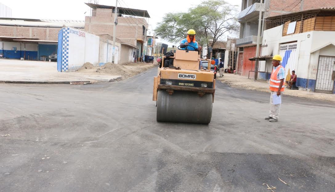 trabajos calles zona industrial