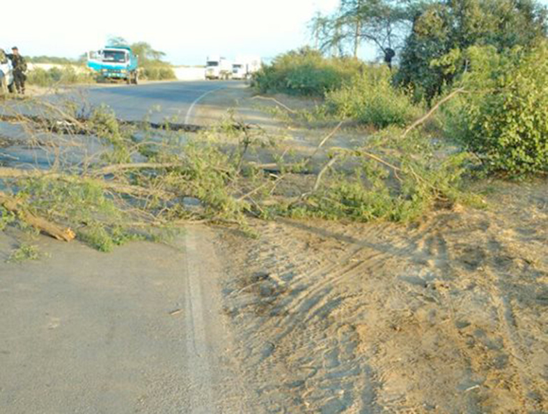 bloqueo carretera viviate