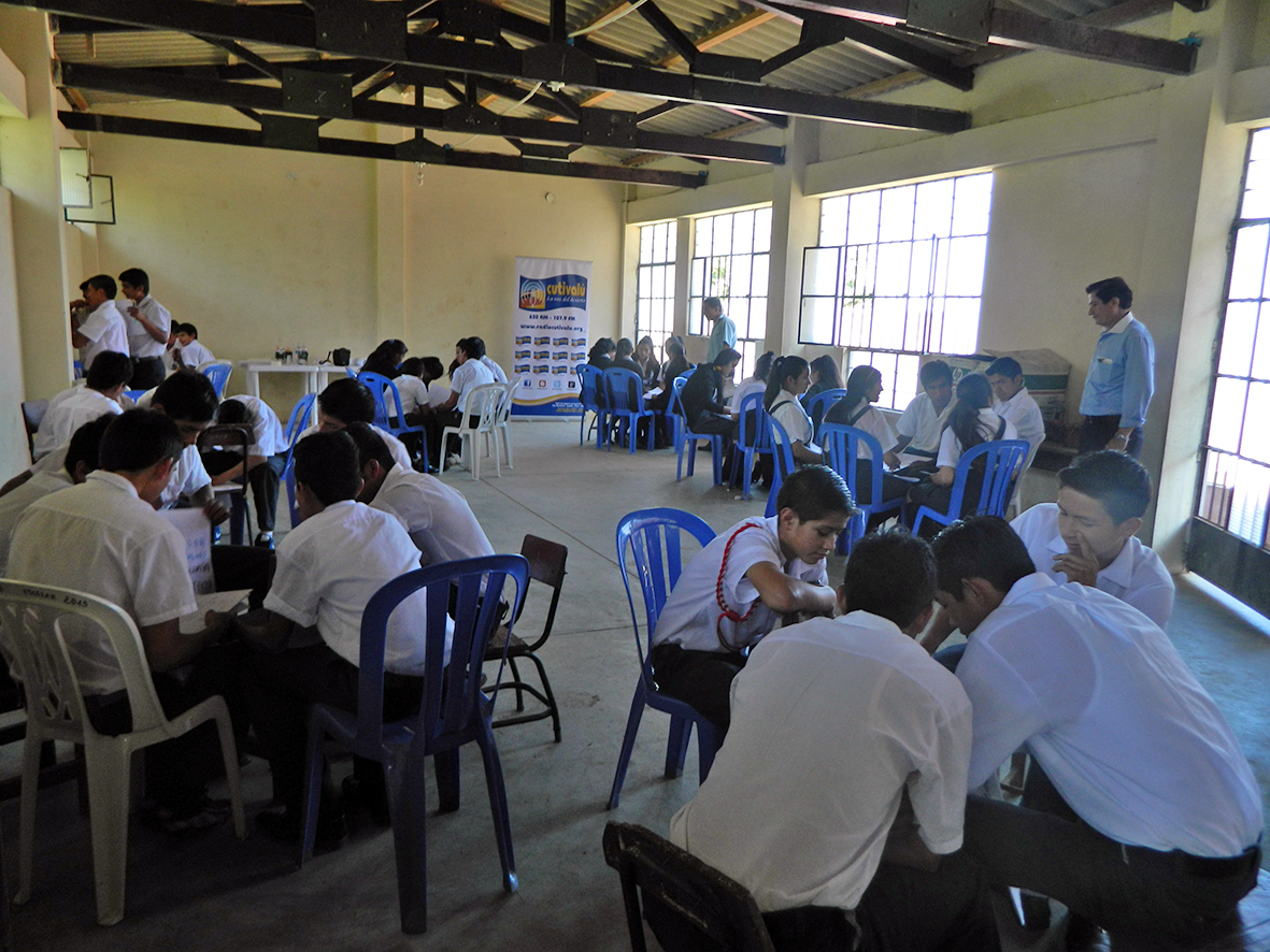 capacita alumnos Sto Domingo