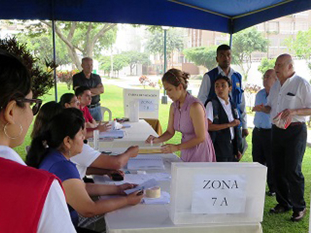 elecciones junta vecinal