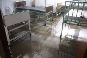 lluvias centros de salud