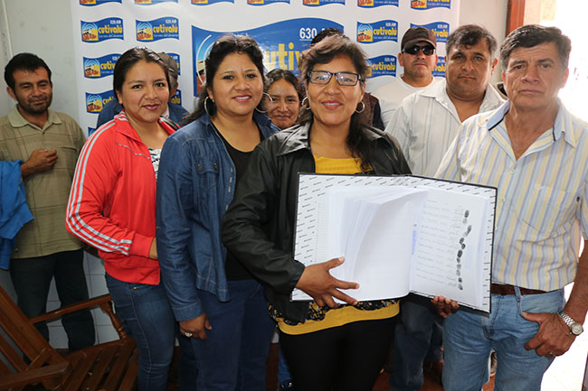 Pobladores de Huancabamba