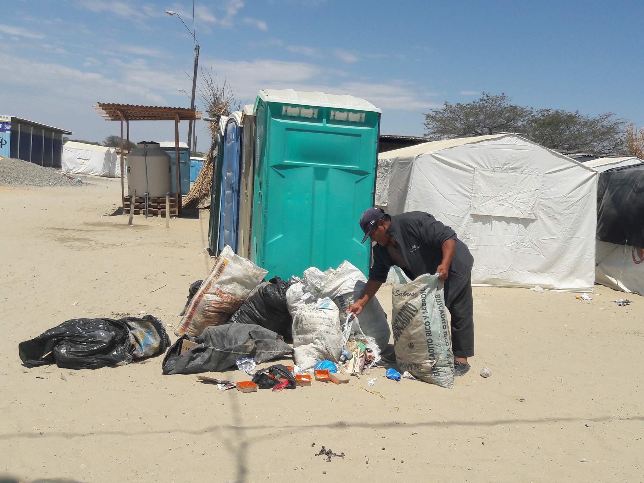 basura albergues