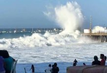 Pronostican oleajes anómalos en todo el litoral norte