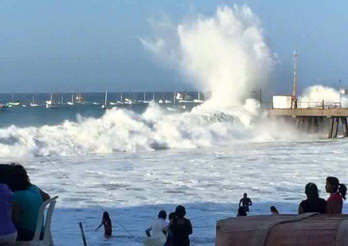 Pronostican oleajes anómalos en todo el litoral norte