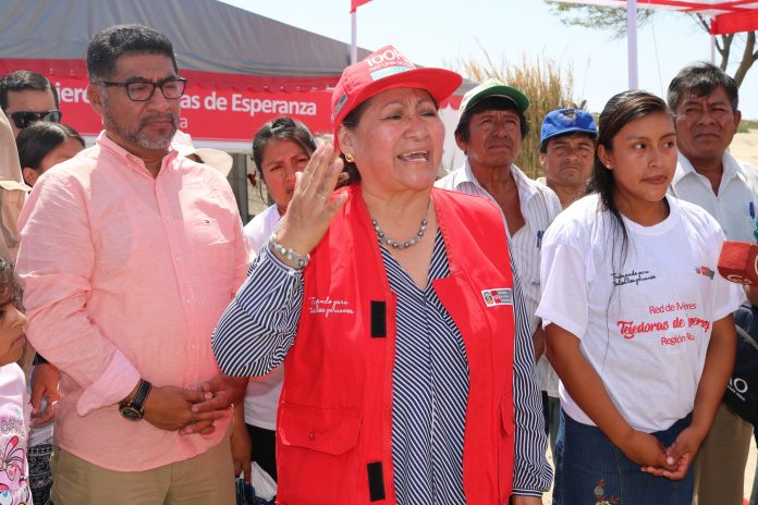 Ministra de la Mujer en Piura