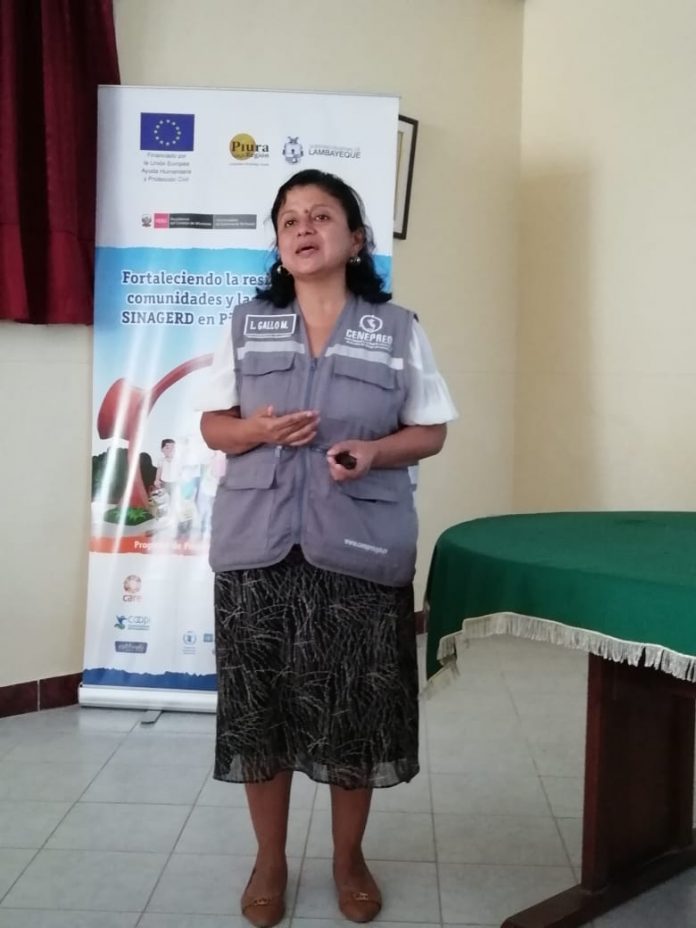 Mariella Gallo Meléndez - Coordinadora del CENEPRED