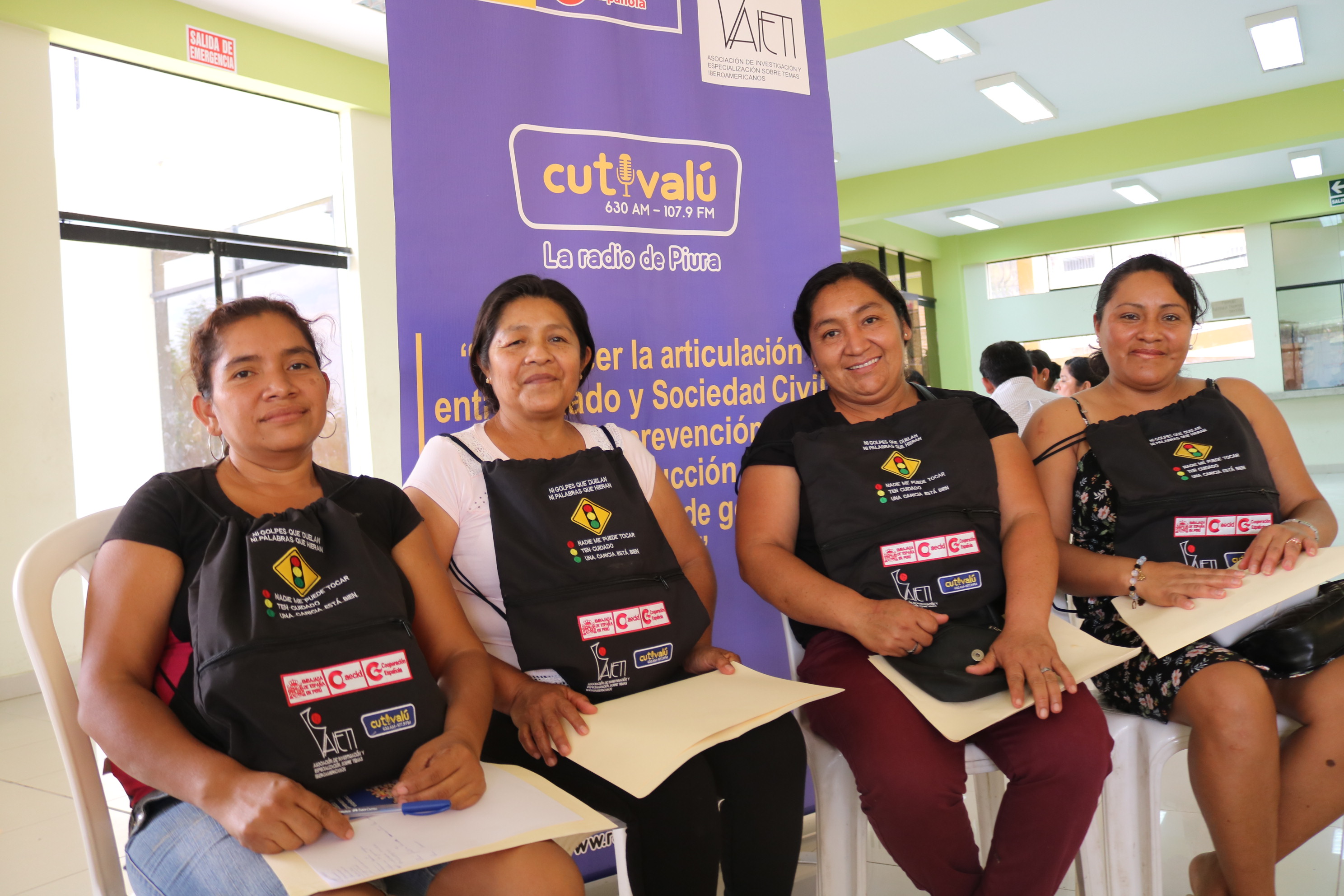 Lideresas proponen actividades en sus comunidades para erradicar la violencia a la mujer e integrantes del grupo familiar. 