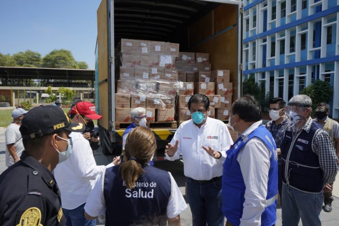 entrega epp y pruebas rápidas