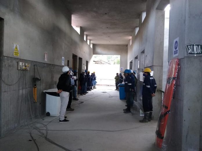 construcción Centro de Salud de Santo Domingo