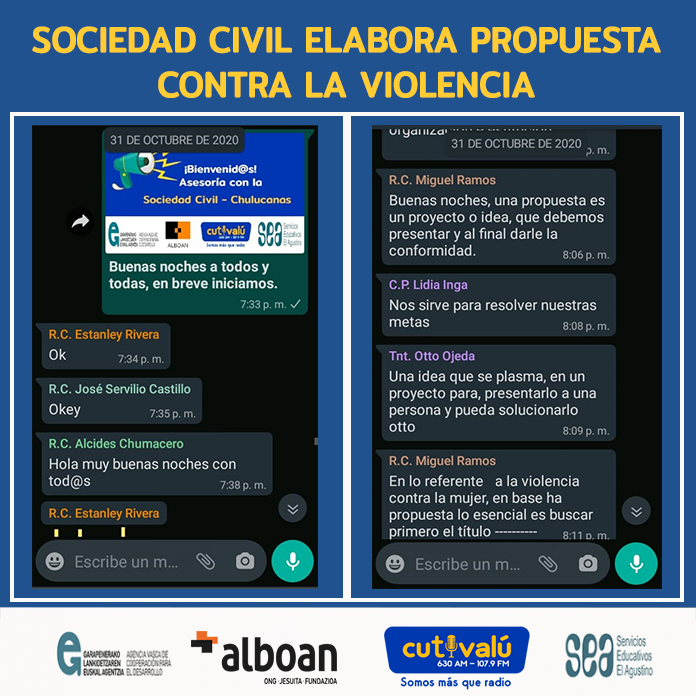 ELABORACIÓN DE PROPUESTA - SOCIEDAD CIVIL