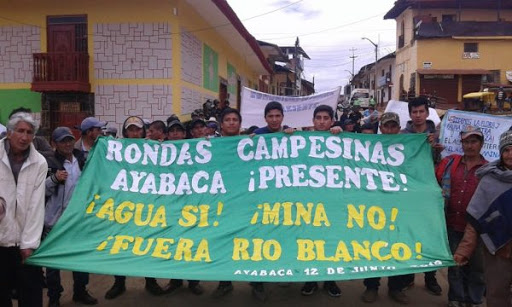 Ronderos de Ayabaca y Huancabamba alistan marcha para este jueves en contra del proyecto Río Blanco