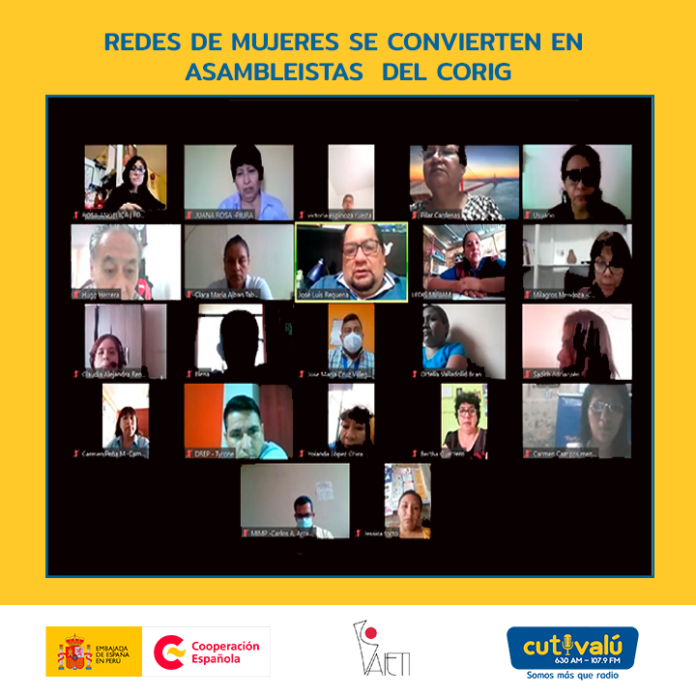 1.4 Red de Mujeres participa del Corig