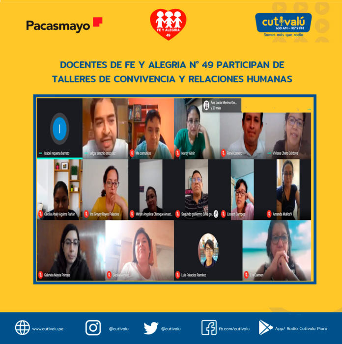 Taller réplica de Convivencia y Relaciones Humanas