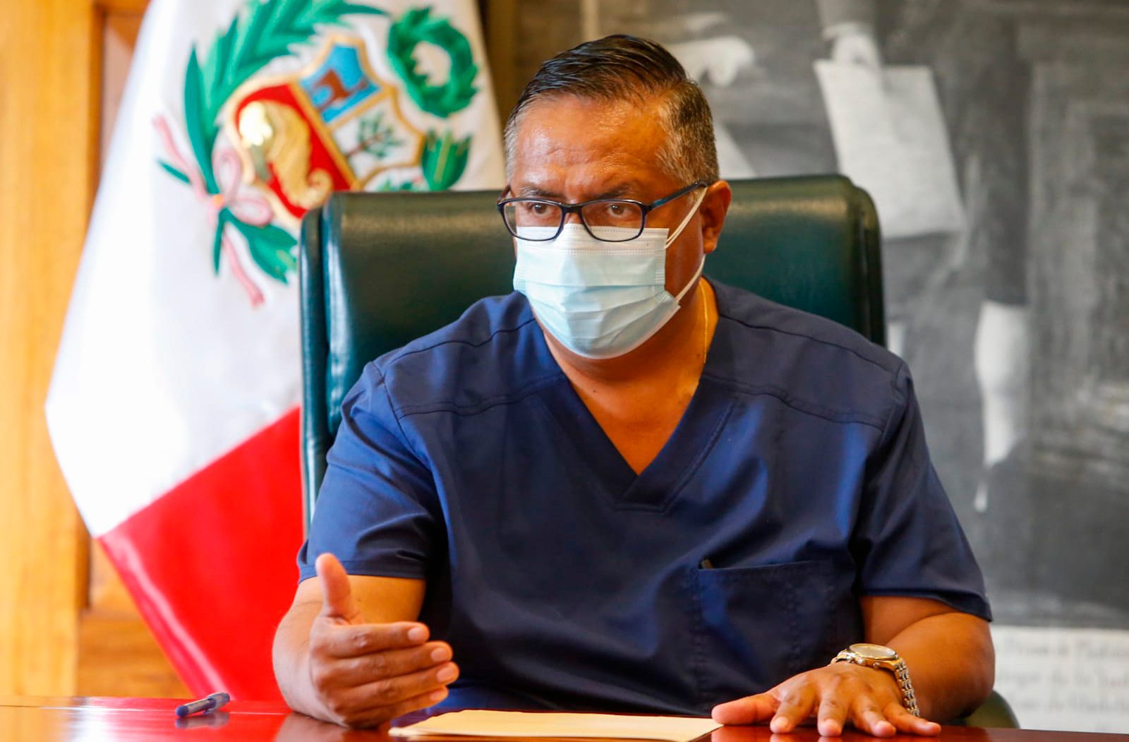 Hernán Condori renunció como asesor del Minsa “Prefiero retornar a