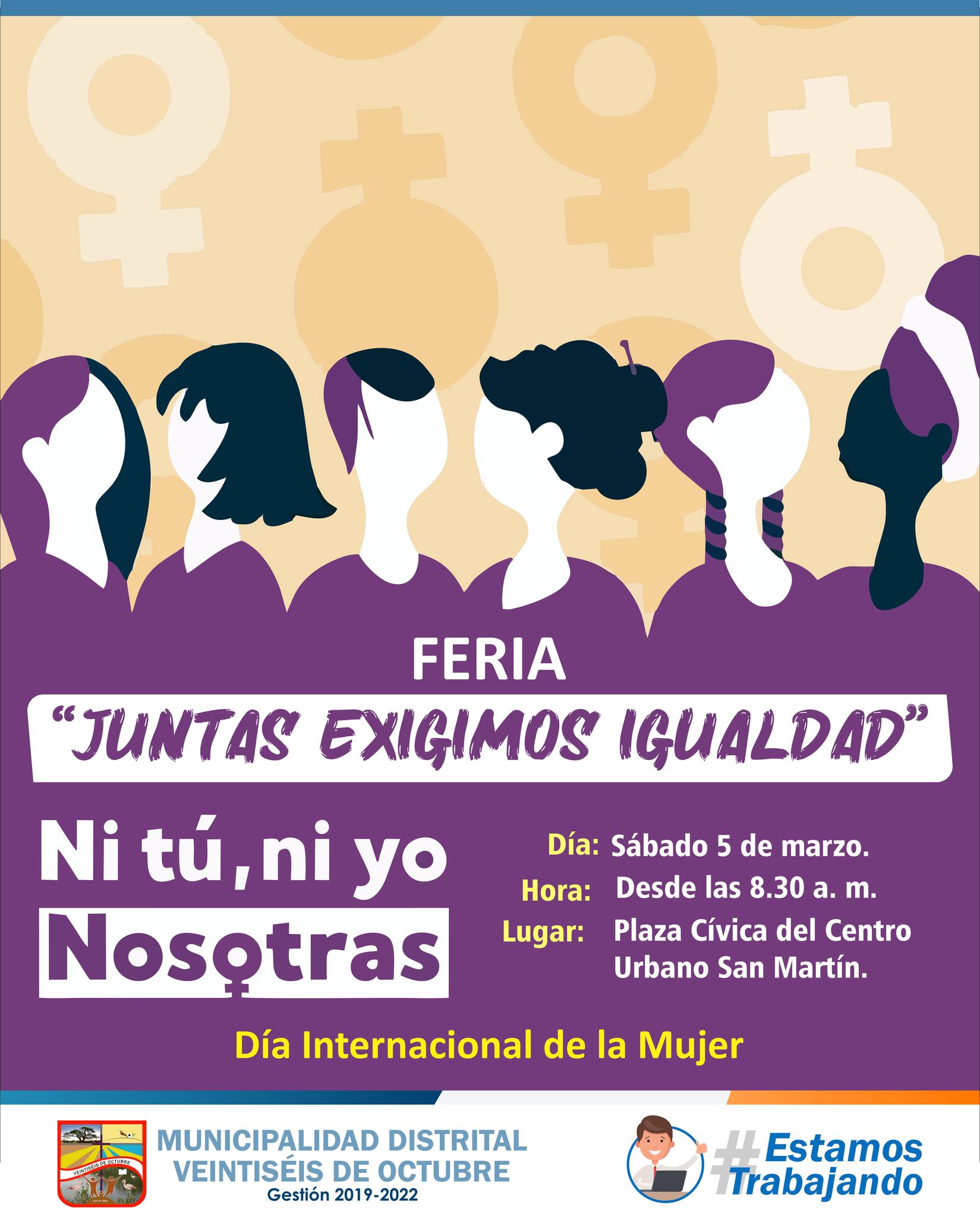 Organizan feria para conmemorar el Día Internacional de la Mujer