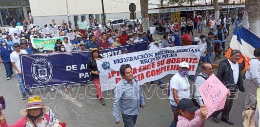 En lucha por el hospital de Alta Complejidad de Piura: colectivos anuncian plantones y marcha regional