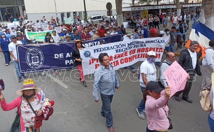 En lucha por el hospital de Alta Complejidad de Piura: colectivos anuncian plantones y marcha regional