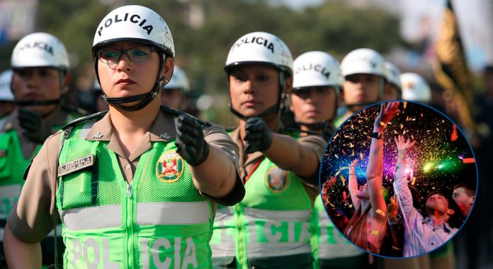 Policía en Año Nuevo Más de 4 mil 200 efectivos policiales custodiarán als calles de Piura durante las fiestas de Año Nuevo. / Foto: Composición Cutivalú.