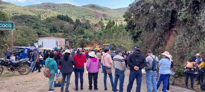 Comunidades ayabaquinas se suman a paro indefinido. / Foto: Radio Ayabaca.