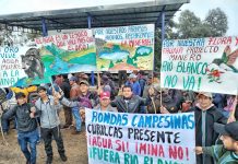 Ayabaca: ronderos marchan para exigir la nulidad del proyecto minero Río Blanco.