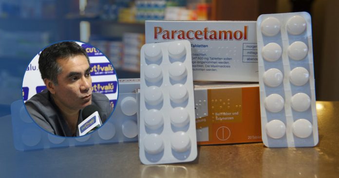 composición guerrero paracetamol