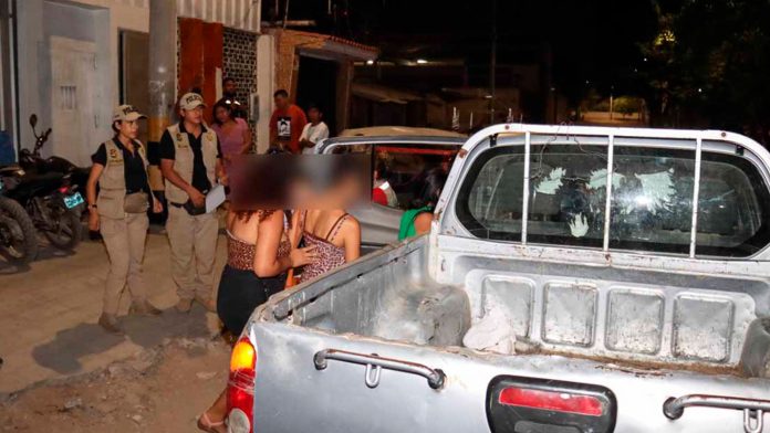 menores detenidas en bar