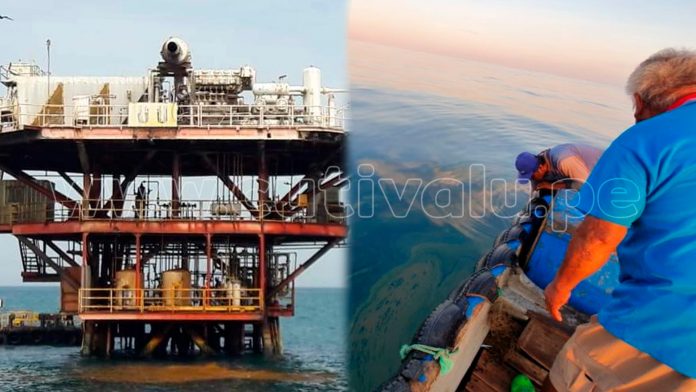 Derrame de petróleo en Cabo Blanco