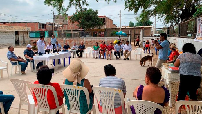 Reunión de vecinos y Mpp