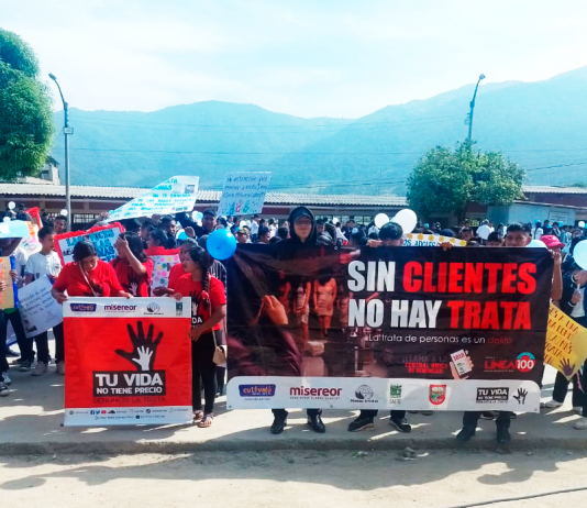 Pasacalle por el Día Nacional de Lucha contra la Trata