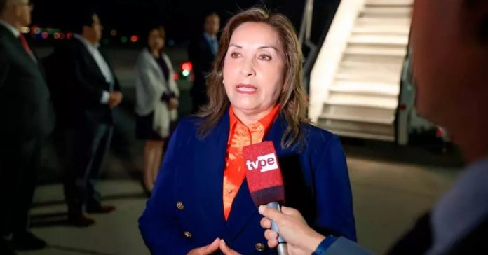 DINA BOLUARTE AVION PRESIDENCIAL