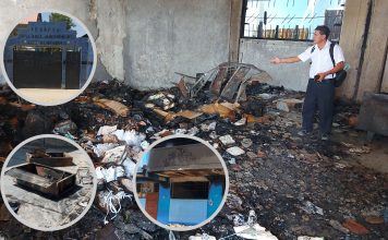Extraño incendio destruye documentos de la dirección de I.E. José Abelardo Quiñones