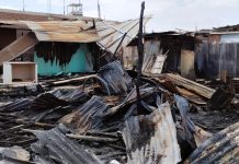 Dos familias resultaron damnificadas tras voraz incendio en Veintiséis de Octubre