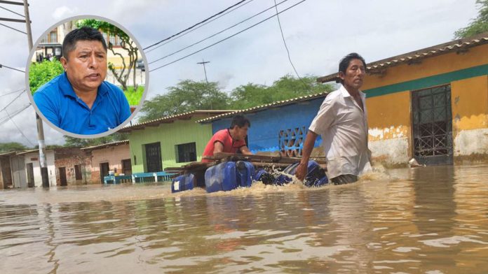 Comité de Defensa del Bajo Piura alerta que población de la margen derecha del río Piura corren riesgo de inundación