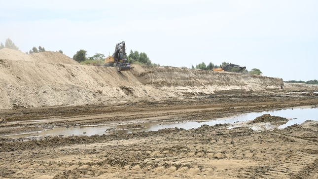 Piura: descolmatación del río Piura registra 12 % de avance en 15 días