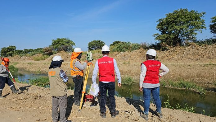 Advierten deficiencias en trabajos de descolmatación del dren Sechura