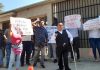 Trabajadores protestan en el PJ para exigir reposición laboral