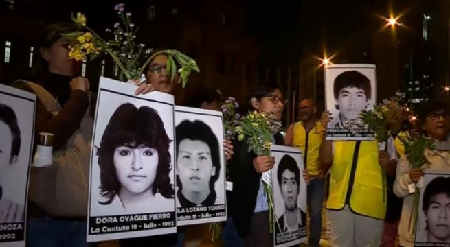 Deudos de La Cantuta y Barrios Altos buscan intervención de Corte IDH ante la OEA por la liberación de Fujimori" Deudos de La Cantuta y Barrios Altos buscan intervención de Corte IDH ante la OEA por la liberación de Fujimori"